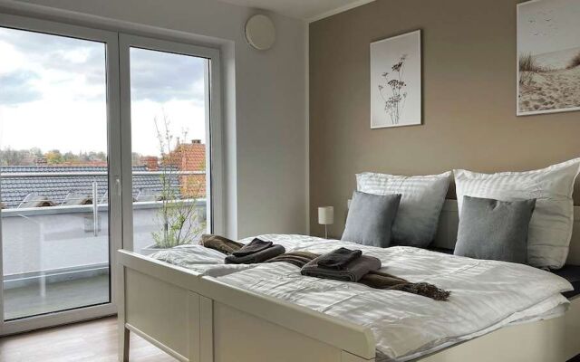 Modernes Apartment über den Dächern von Osnabrück