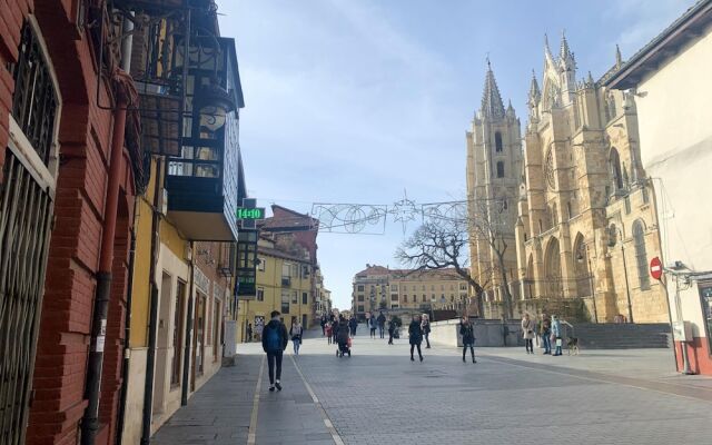 Studio In Leon, With Wonderful City View And Wifi