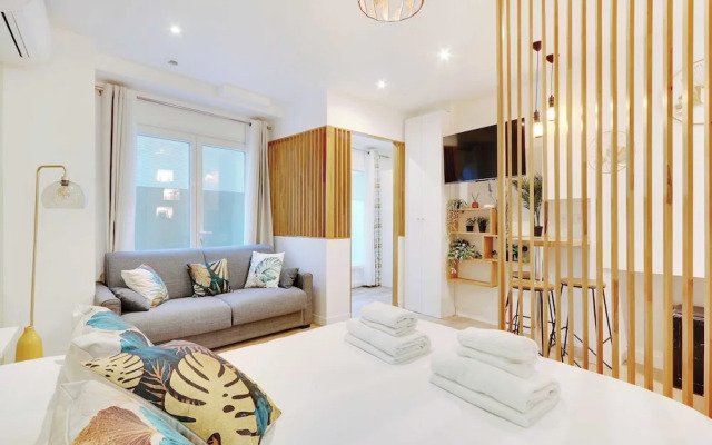 Charming Apartment With AC -1br-3p- Sentier