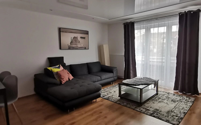 Ferienwohnung mit Aussicht auf die Burg