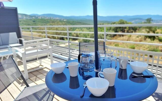 Appartement AMALIA - Terrasse vue mer - Wifi - Parking - PORTICCIO