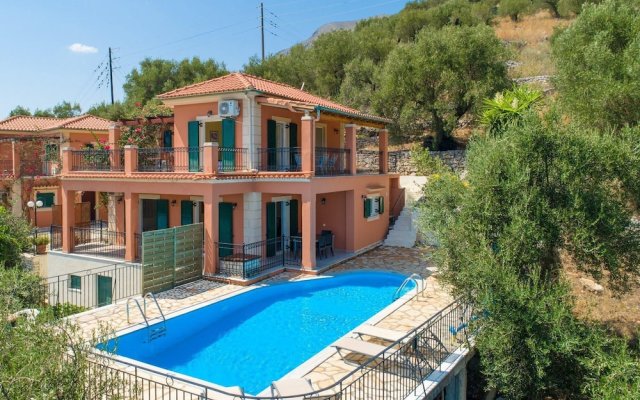 Vasillis Large Private Pool Walk to Beach Sea Views A C Wifi Car Not Required - 1026