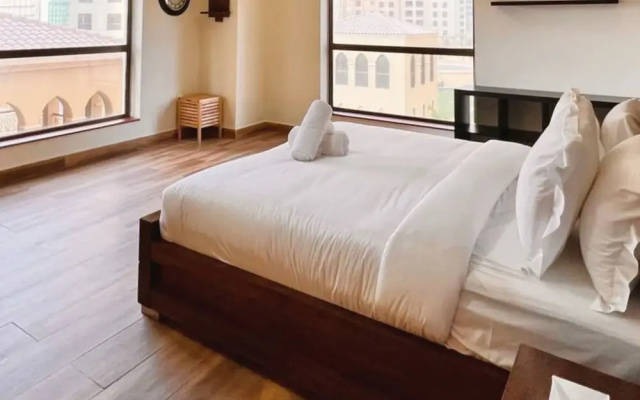 Bohemian 3 BR Apartment-Rimal 1 JBR - Hotel in ดูไบ - Photo 5