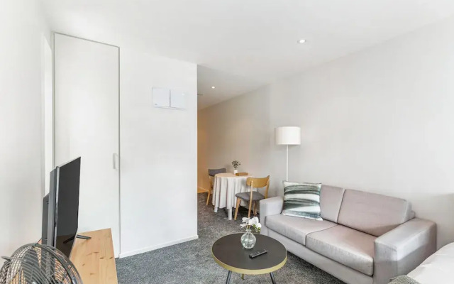 Central Studio + Private Balcony!