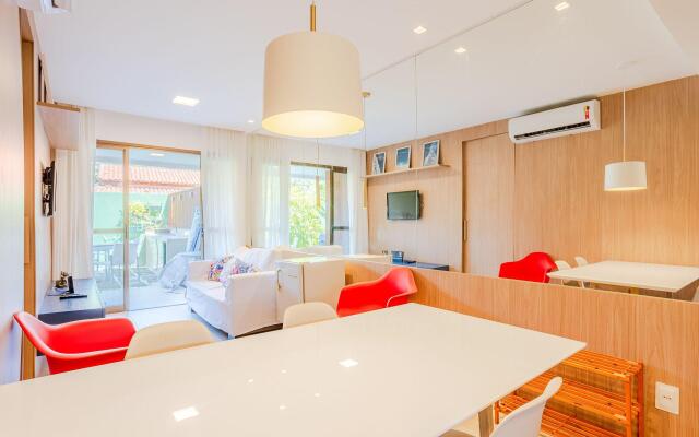 IT14 Apto Moderno e Aconchegante, 3 Quartos - Itacimirim