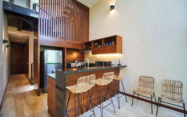 Luxury Penthouse in Aldea Zama, private pool and rooftop, 24 7 security in a gated community