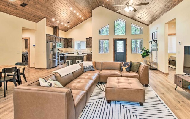 Fire Pits, Spacious Yard: Wooded Pinetop Escape!
