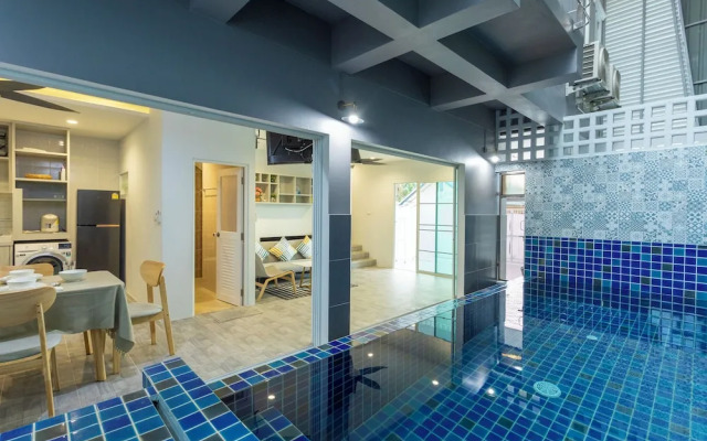 PrivateInDoorPoolBangTao1.2km2Beach v135