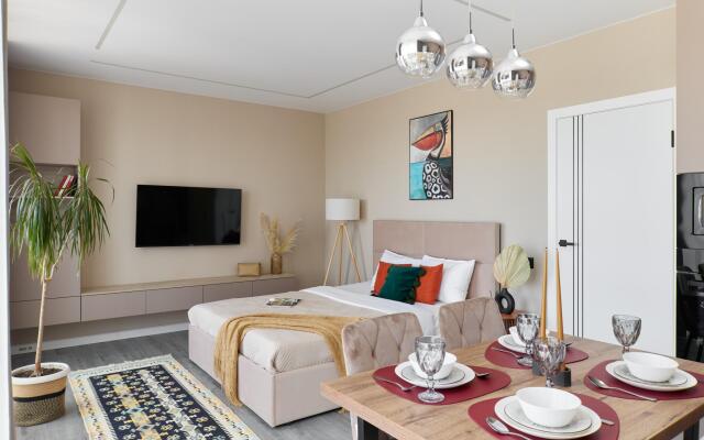 Apartment VIZIT (Visit) on Bukharskaya Street