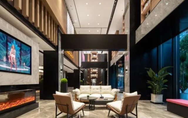 The GiorgioMorandi Hotels (Linyi Jinqueshan Wanda) – Outside – Linyi