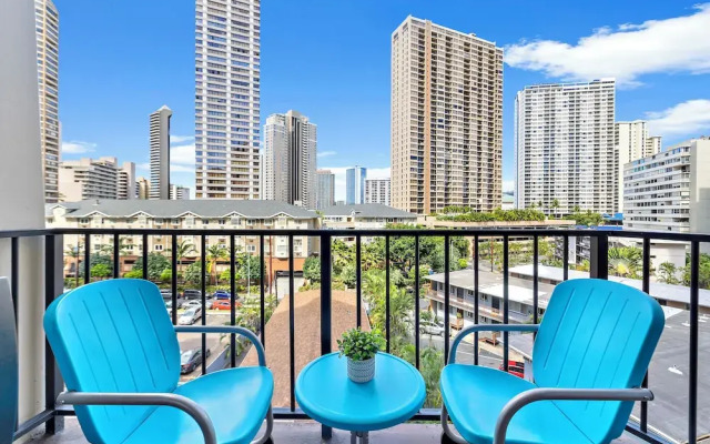 Aqua Palms Condo with City View