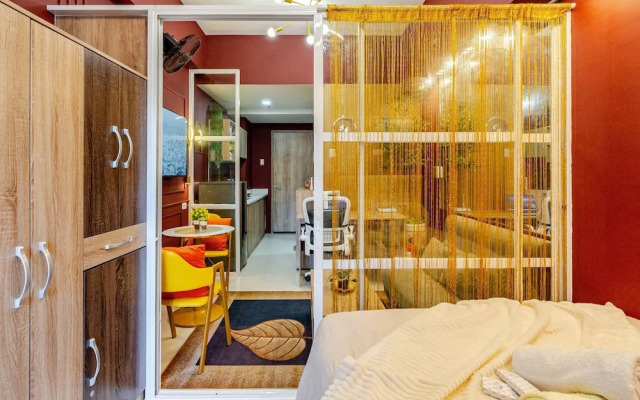 Modern Studio Poolside Balcony Near Mactan Airport