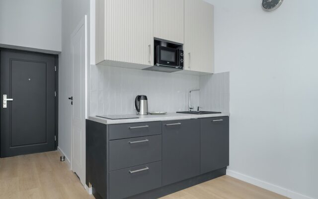 Stylish Grey Studio in Poznan by Renters
