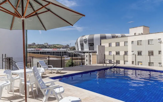 Arena MRV 2 quartos com piscina e vaga