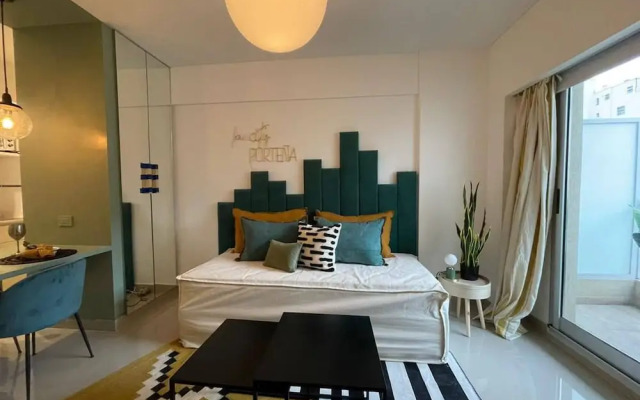 Modern Studio in San Telmo Design Balcony -309