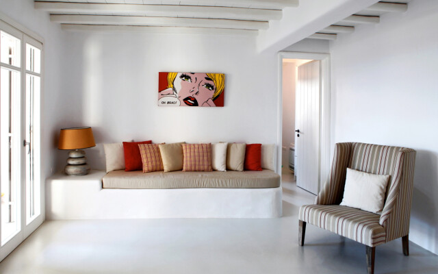 Amazing view Mykonian Villa with 5 bedrooms and pool