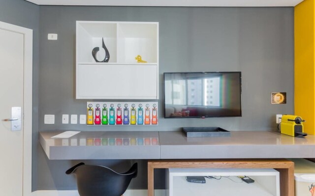 Hp87 Stylish and Cozy Studio in Jardins