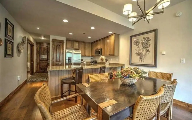 Luxury 1 Bedroom Ski in, Ski Out Mountain Vacation Rental Just Steps from the Snowflake Ski Lift in Breckenridge