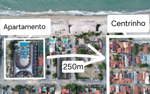 Linda Suíte em Apart-hotel com vista incrível!!!