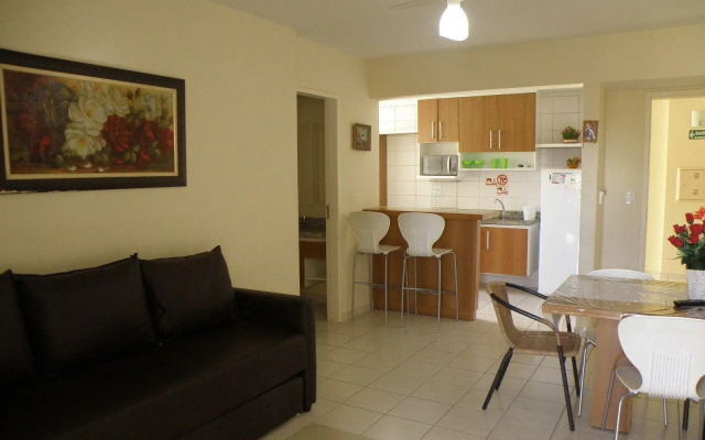 Apartamento Jardins das Thermas - Achei Férias (com roupa de cama)