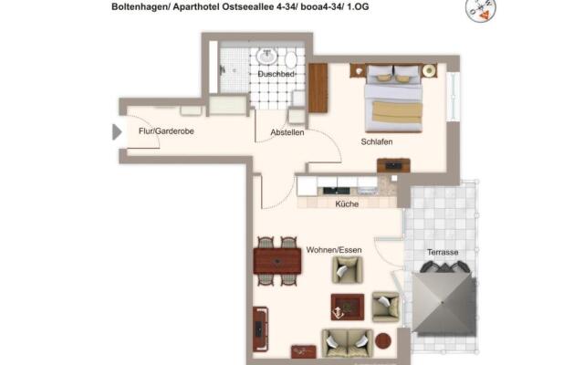 Aparthotel Ostseeallee Aparthotel Ostseeallee 4 34