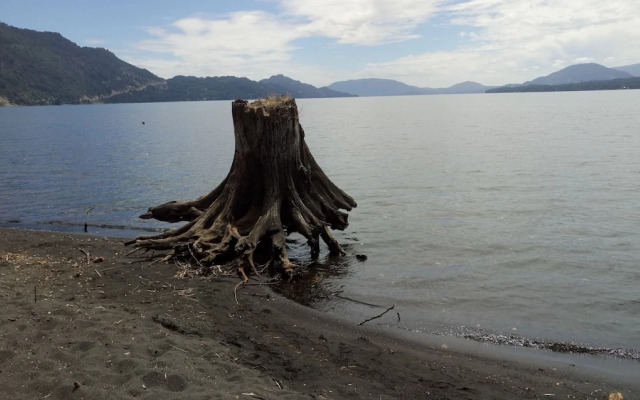 Room-cabaña Hualle con hot tub Exclusivo