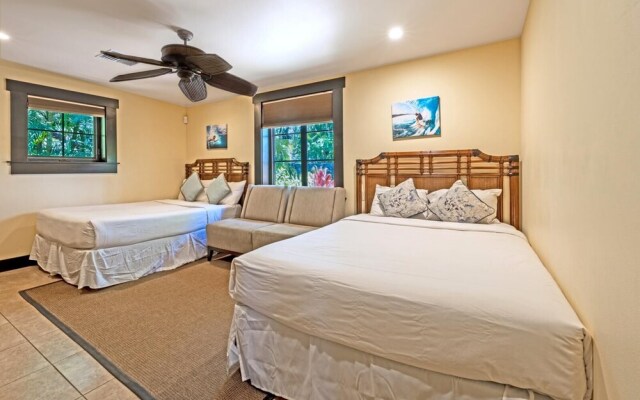 K B M Resorts- Hale-1470 Presidential 3bd, 3ba Beach-front Estate, A/c, Private Yard!
