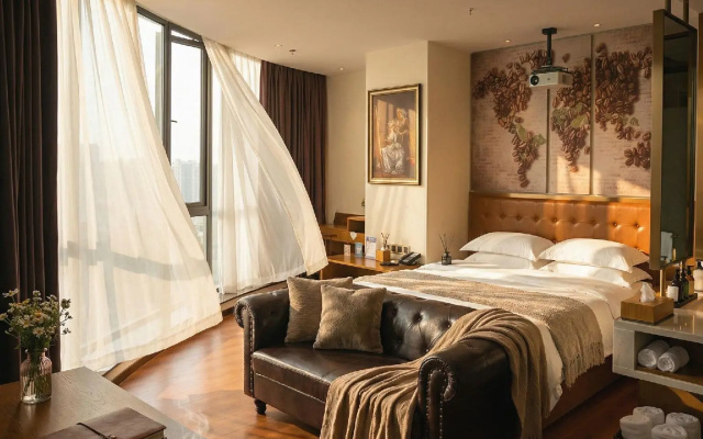 James Joyce Coffetel·Guangyuan Government Affairs Centre Wanda Plaza – Guest Rooms – Guangyuan