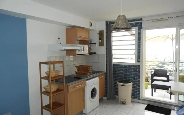 joli studio vue mer
