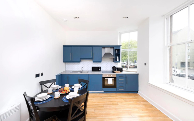 ALTIDO Glamorous1-bed flat overlooking Grassmarket