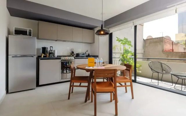 w Majestic 1BR w Balcony in Cuauht moc