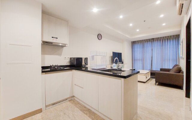 Homey And Tranquil 1Br Branz Bsd City Apartment