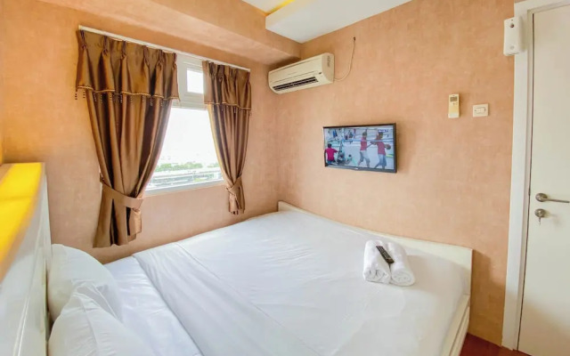 Pleasant And Modern Look 1Br Green Pramuka City Apartment