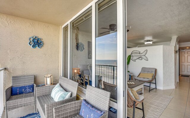 Top-floor Beach Condo With 2 Oceanfront Balconies!
