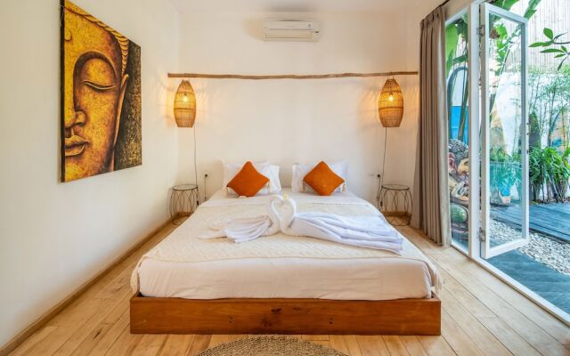 Splendid Villa Shakti Canggu Boho Chic 3bd & Pool