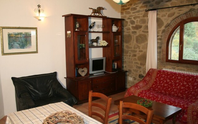 Cosy apartment in the well known Chianti area, with swimming pool and terrace.