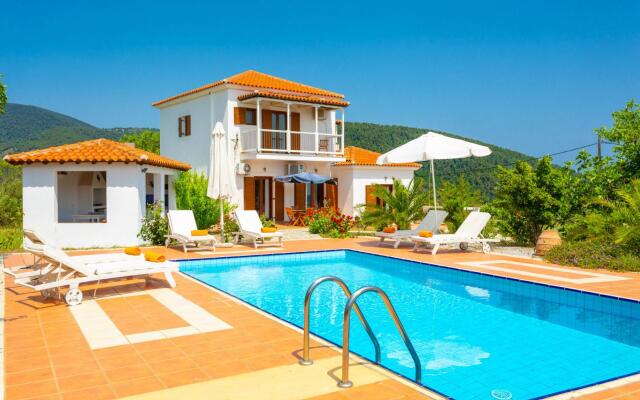 Villa Glafki Large Private Pool Sea Views A C Wifi - 2829