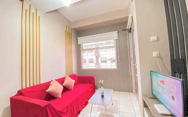 Spacious 1BR at Grand Asia Afrika Apartment