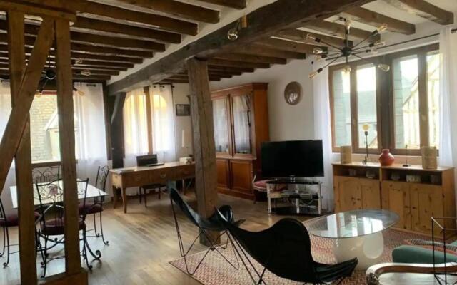 Rouen historique, appartement 113m2 Duplex