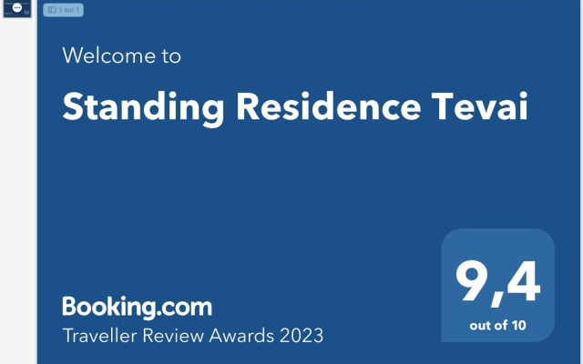 Standing Residence Tevai