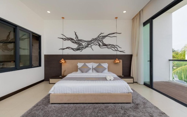 Palm Villa 36 (Luxury Villa inside Resort near The Sea) – Guest Rooms – Vung Tau