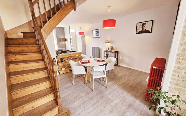 Maison de Ville Confortable Avec Cour Intérieure