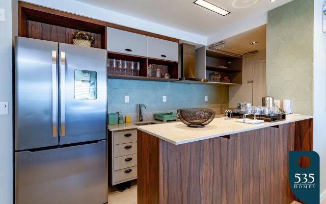 2 Quartos Com Home Office Vista Mar na Barra