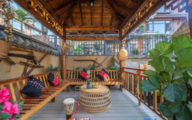 Mangshi Xiesha | Tropical Garden Ethnic Style Boutique Stay (Dai Ancient Town) – Restaurant – Dehong