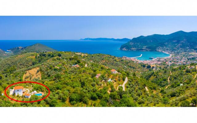 Villa Glafki Large Private Pool Sea Views A C Wifi - 2829