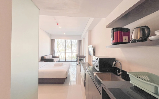 Cozy Living Studio (No Kitchen) Apartment at Skales Residence Nusa Dua Bali – Guest Rooms – Benoa