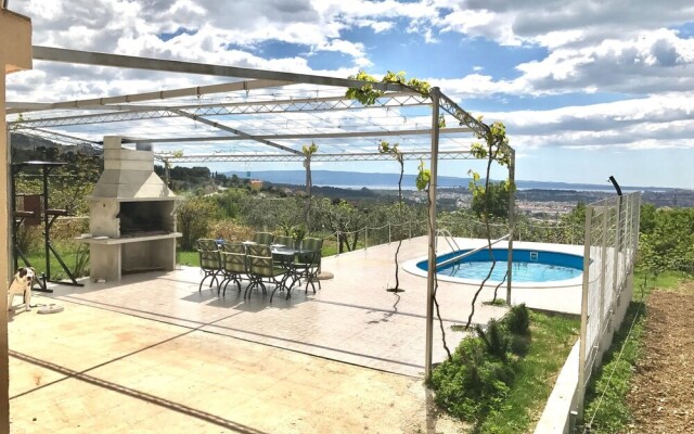 House With 2 Bedrooms in Solin, With Wonderful sea View, Private Pool,