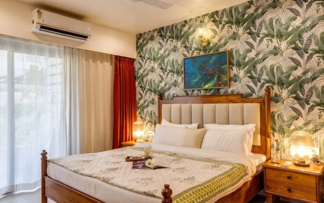 2BR w Pool Sauna 2km to Baga Calangute Beach