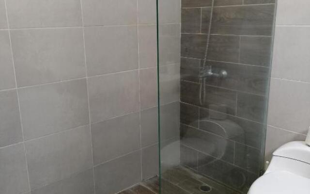 Room with bathroom