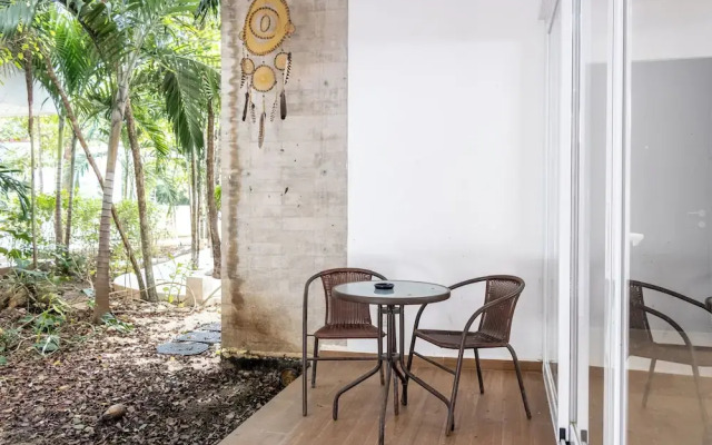 Modern Apt Tulum with 2 BDR Gym & Pool